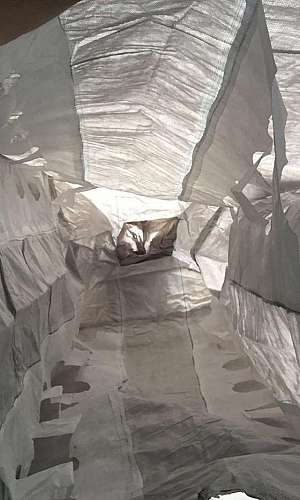 Big bag com travas internas semi novo Big bag com travas internas semi novo