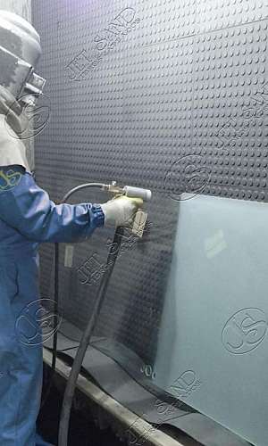 Jateamento de Vidro Jateamento de Vidro