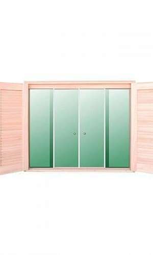 Veneziana em vidro temperado Veneziana em vidro temperado